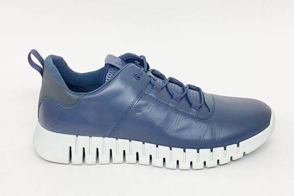 Sneaker da uomo misure grandi in pelle blu € 159,90